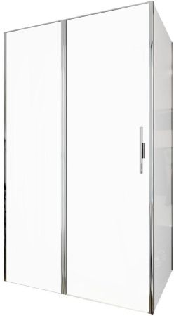 Душевой уголок Allen Brau Priority 120x100 3.31007.00 + 3.31019.00 хром, артикул 3.31007.00 + 3.31019.00