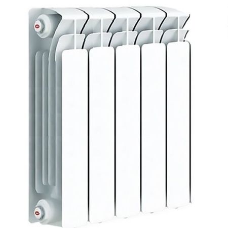 Биметаллический радиатор Rifar Base 350 5 секций с боковым подключением