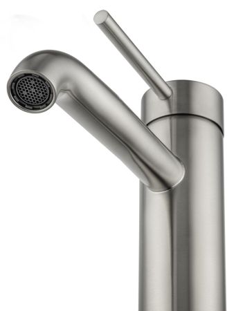 Смеситель для раковины WONZON & WOGHAND STICK, Брашированный никель (WW-88139017-BN), артикул WW-88139017-BN