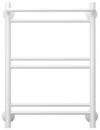 Полотенцесушитель водяной СТИЛЬЕ "Версия-Н1" 600х400 (Полка+1+2+2) П 16 (Белый)