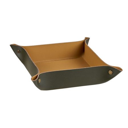 Colombo Adj Мелочница, 20x14H5 см, цвет: оливковый/горчичный, артикул BADJ0109-5540