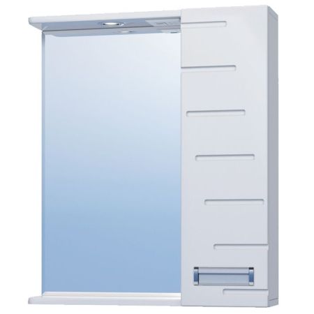 Зеркало со шкафом Vigo Diana 60 R с подсветкой Белое, артикул 8-600-Пр