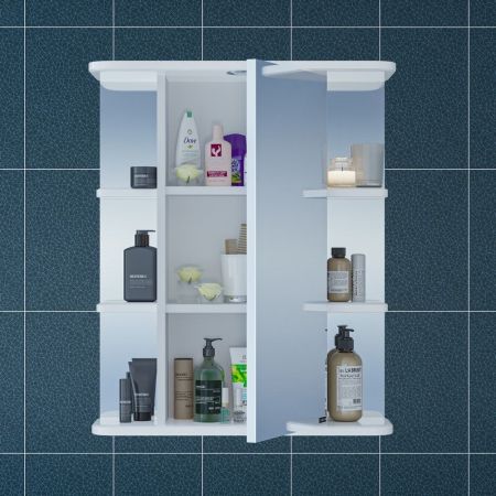 Зеркало "Герда-600" свет, фацет, артикул 101042