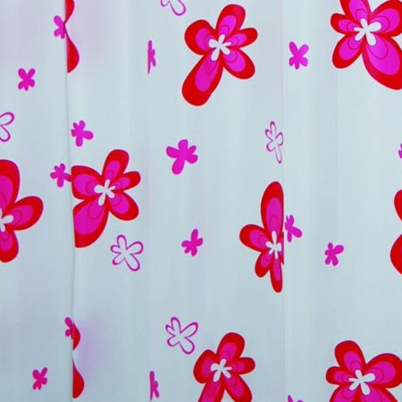 Штора для ванны Ridder Blume 200х180 Красная, артикул 303110