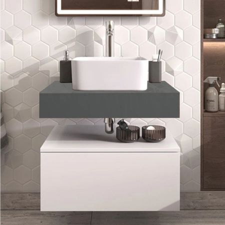 Столешница Velvex Unit 60, графит, артикул st.UNI.60-627