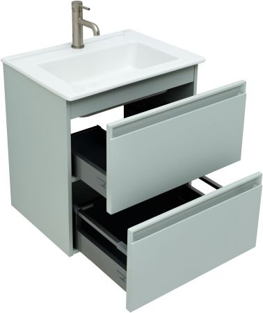 Тумба под раковину Allen Brau Eclipse 60 1.E1001.PWM папирус матовый, артикул 1.E1001.PWM