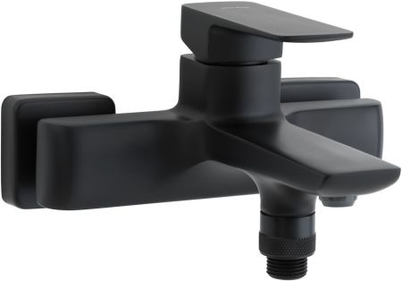 Смеситель для ванны с душем Allen Brau Infinity 5.21006-31 черный матовый, артикул 5.21006-31