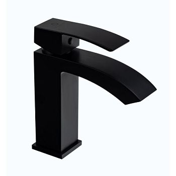 Смеситель для раковины FILARETE Waterfall FL5010BL, черный