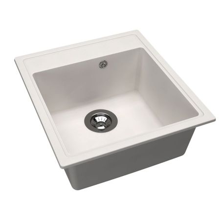 Кухонная мойка Dr. Gans НИКА 25.070.B0470.401, белый, артикул 25.070.B0470.401