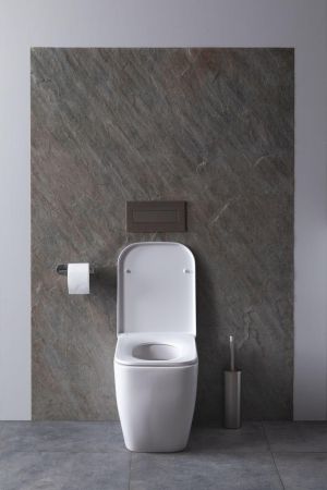 Чаша приставного унитаза Allen Brau Infinity 4.21003.20 белый глянец, артикул 4.21003.20