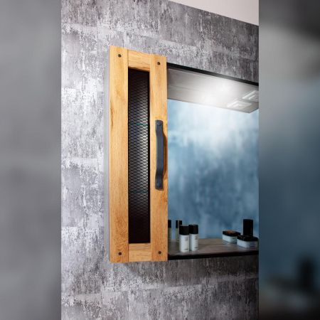 Комплект мебели для ванной Бриклаер ЛОФТ 100, метрополитен грей, артикул ЛОФТ 100