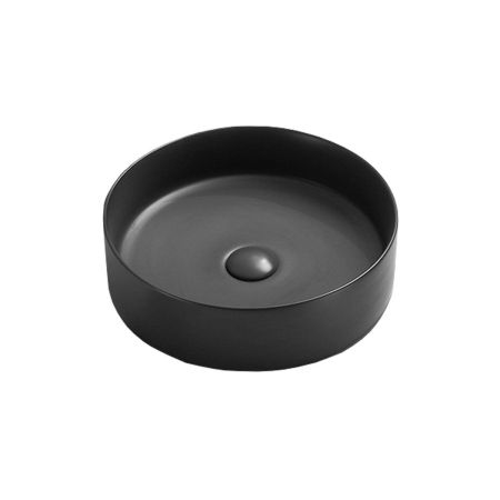 Раковина керамическая Vincea VBS-216MA, 394*394*115, накладная, цвет антрацит матовый, артикул VBS-216MA