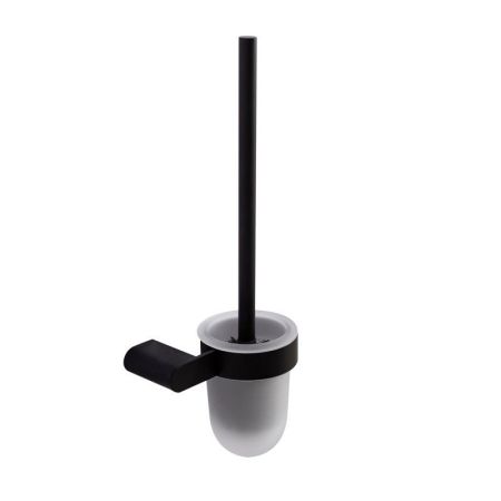 STYLUS-TBS-V-BORO Ёршик для унитаза, подвесной, стекло, исполнение брашированное золото, артикул STYLUS-TBS-V-BORO