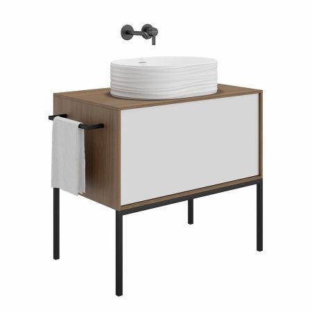Раковина ARTBASIN Sabbia накладная 50, белая матовая, артикул SA.wb.50\WHT.M