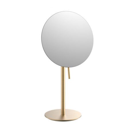 Зеркало косметическое JAVA S-M111LB, матовое золото, артикул S-M111LB