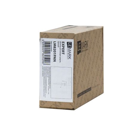 Дозатор для моющих средств Lemark Expert врезной, цвет: антрацит (LM8201PAN), артикул LM8201PAN