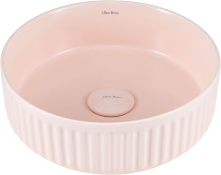 Раковина накладная Allen Brau Fantasy Line 36 4.11032.SM розовый, артикул 4.11032.SM