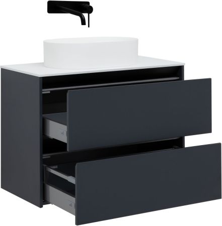 Тумба под раковину Allen Brau Activity 90 1.34005.AM антрацит матовый/черный браш, артикул 1.34005.AM