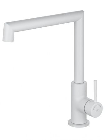 Смеситель для кухни WONZON & WOGHAND, Белый матовый (WW-L1005-MW), артикул WW-L1005-MW
