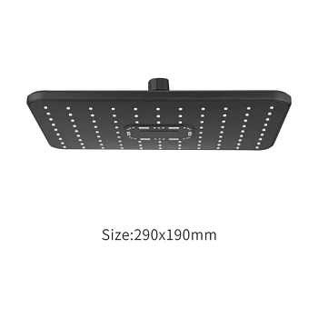 Верхний душ Rose RH32H, черный