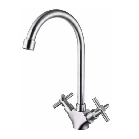 Смеситель для кухни Haiba HB49808, сталь, артикул HB49808