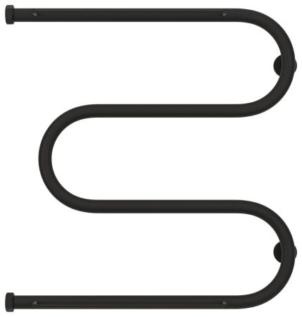 Полотенцесушитель водяной "М-обр.+" 2П 600х600 Н. Г. 1" (МУАР Темный Титан), артикул 15-4008-6060