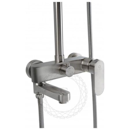 Душевая система FILARETE Retta FL2030NK, никель