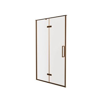 Душевая дверь в нишу Knotlor HDIP120CG0RB 120х200, бронза