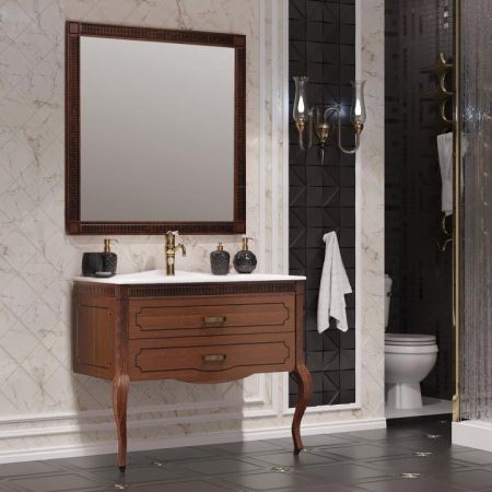 Зеркало Фреско 100 Opadiris Светлый орех, артикул 