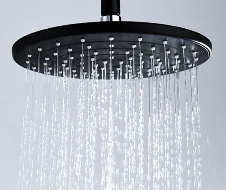 Верхний душ WasserKRAFT A077 Черный