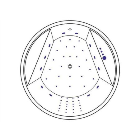 Ванна EXCELLENT Great Arc 160 "NANO" (хром), артикул WAEX.GRE16.NANO.CR