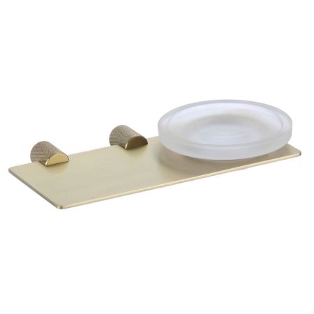 Мыльница Savol S-002159C, матовое золото, артикул S-002159C