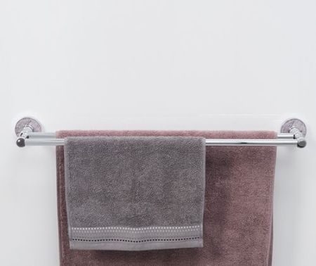 Полотенцедержатель WasserKRAFT Nau K-7740 двойной Хром, артикул K-7740