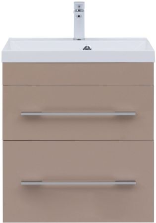 Тумба под раковину Aquanet Верона 60 капучино (2 ящика), артикул 00304536