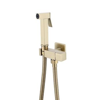 Гигиенический душ без смесителя Savol S-FXQ009C-1, матовое золото