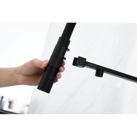 Смеситель для кухни Paulmark Magneto Ma213118-401 Антрацит