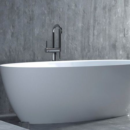 Ванна, Salini, ALDA Nuova, ширина, мм-1780, глубина, мм-920, высота, мм-580, водоизмещение (л)-360, тип установки-отдельностоящий, форма-овальная, сифон, интегрированный слив-перелив-в комплекте, диаметр слива, мм-52, донный клапан "Up&Down"-белый, матери, артикул 101911SM