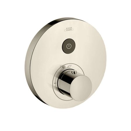 AX ShowerSelect Встраиваемый термостат для душа, 1 потреб, (внешняя часть), цвет: шлифованный никель, артикул 36722820