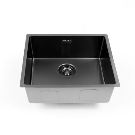 Кухонная мойка Grandex Aqua Optima 5011363, графит, артикул 5011363