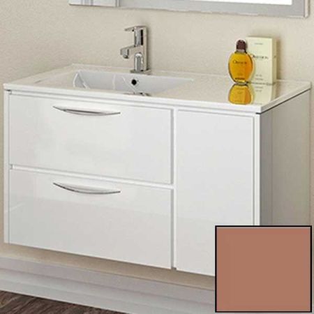 Тумба с раковиной SanVit Мэри-1 90 L kmery901 в цвете Ral подвесная Капучино, артикул kmery901
