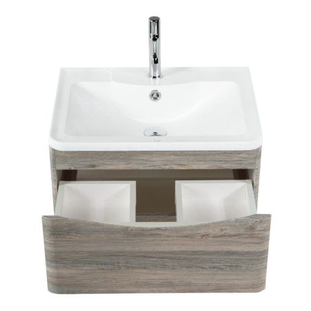 Мебель для ванной комнаты BELBAGNO ACQUA-600-2C-SO, артикул BB600/455-LV-MR-ALR