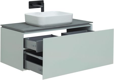 Тумба под раковину Allen Brau Infinity 100 1.21004.PWM папирус матовый, артикул 1.21004.PWM