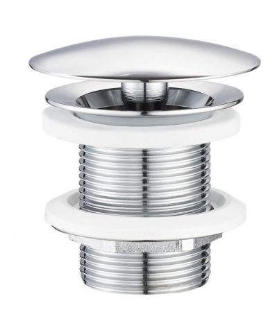 CZR-А81-01 Выпуск для раковины с фиксированной декоративной крышкой, хром, артикул CZR-А81-01