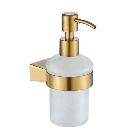 Дозатор жидкого мыла Shevanik SG5744G, золотой сатин, артикул SG5744G