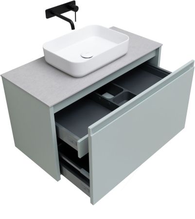 Тумба под раковину Allen Brau Fantasy 100 1.11004.PWM папирус матовый, артикул 1.11004.PWM