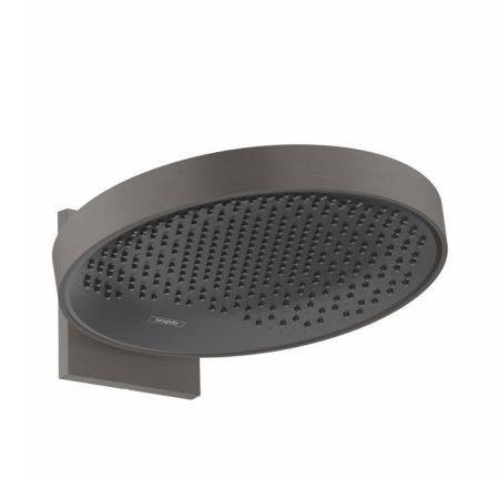 HG Rainfinity Верхний душ 360 1jet с настенным креплением, шлифованный черный хром, артикул 26230340