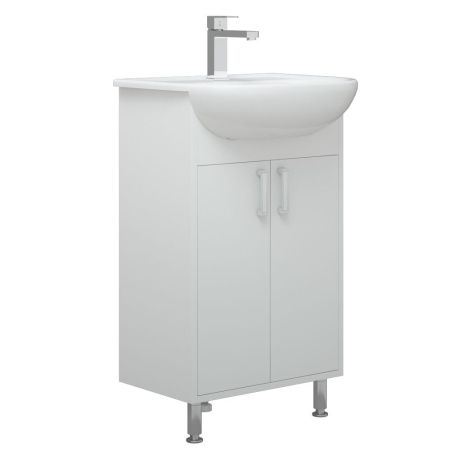 Тумба "Колор 50", белая, Уют 50, артикул SD-00000682