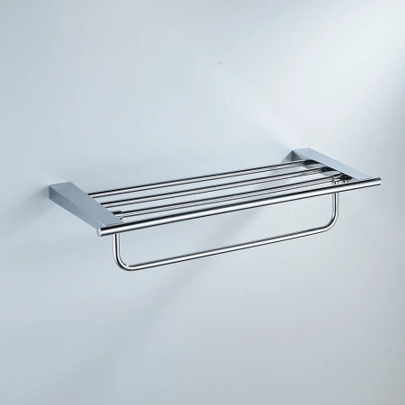 Полка для полотенец Shevanik SG5708, хром, артикул SG5708