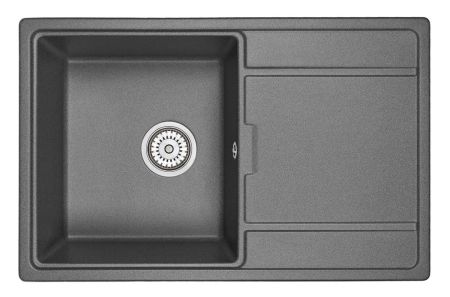 Кухонная мойка Granula 7804, ГРАФИТ, артикул 7804, ГРАФИТ