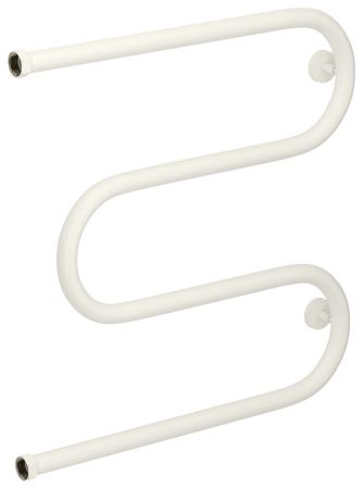 Полотенцесушитель водяной М-обр. 600х600 Н. Г. 1" (Матовый Белый)